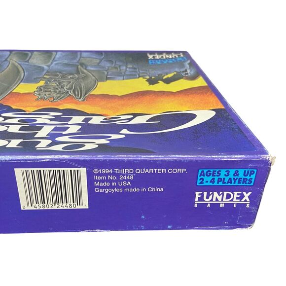 Vintage Guess the Gargoyle board game Fundex 1994 Open Box Spooky 100% COMPLETE! - Picture 5 of 16
